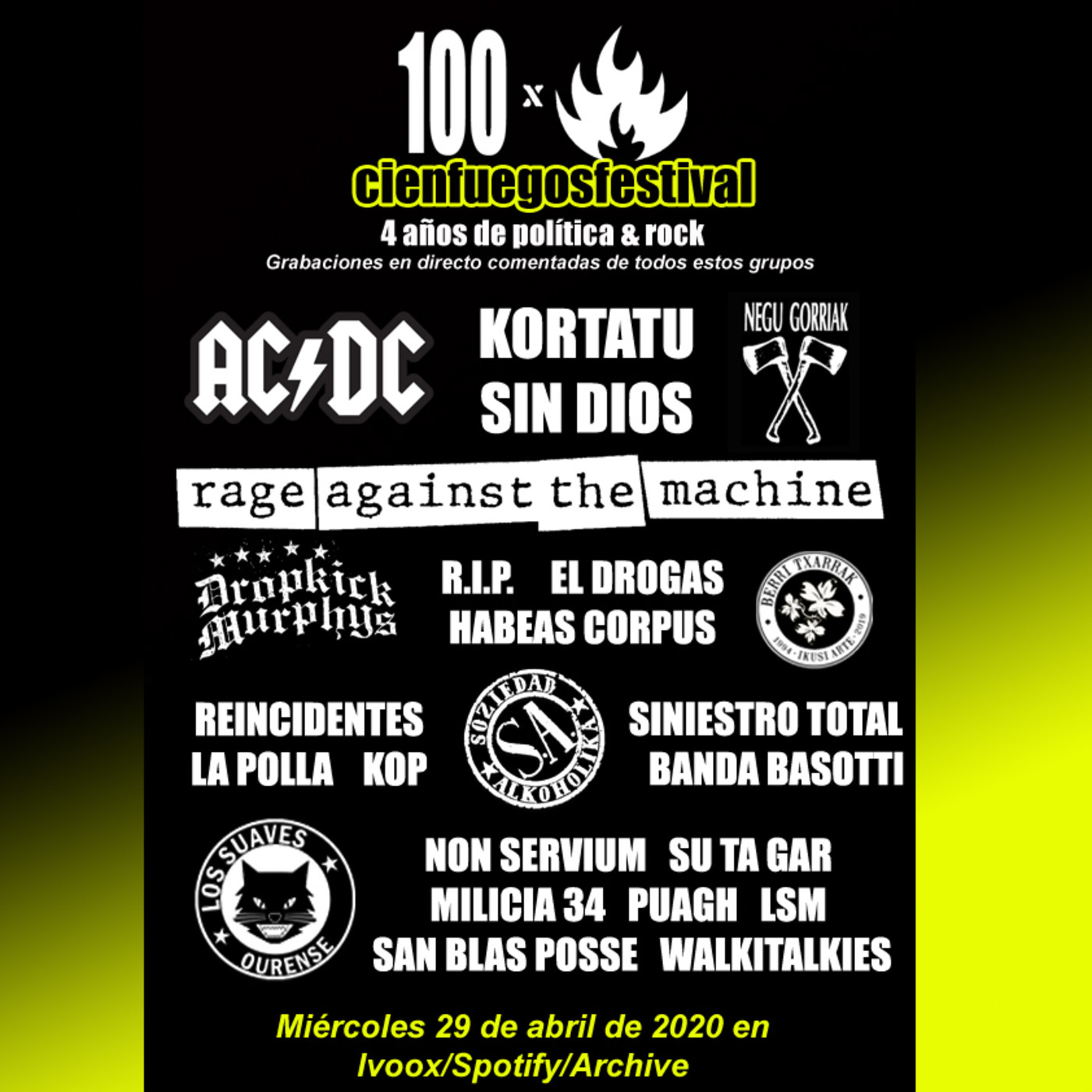100Fuegos x83: macrofestival de ensueño para celebrar los 4 años episode artwork