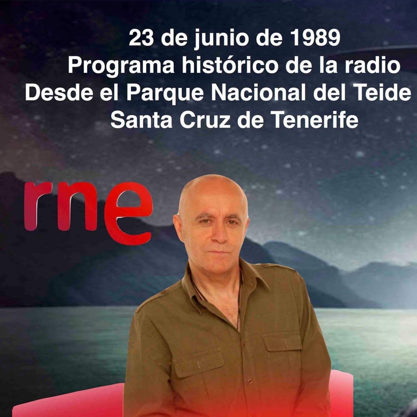 Espacio en Blanco-Desde las Cañadas del Teide(Tenerife) Programa Especial 23 de junio de 1989