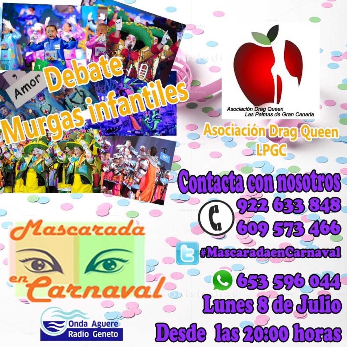 Enmascárate en Carnaval