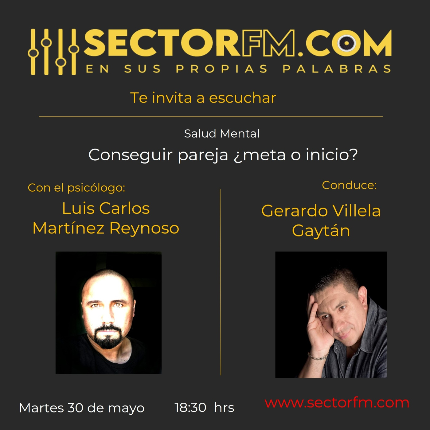 Conseguir pareja, meta o inicio con Luis Carlos Martínez Reynoso 30-05-23 episode artwork