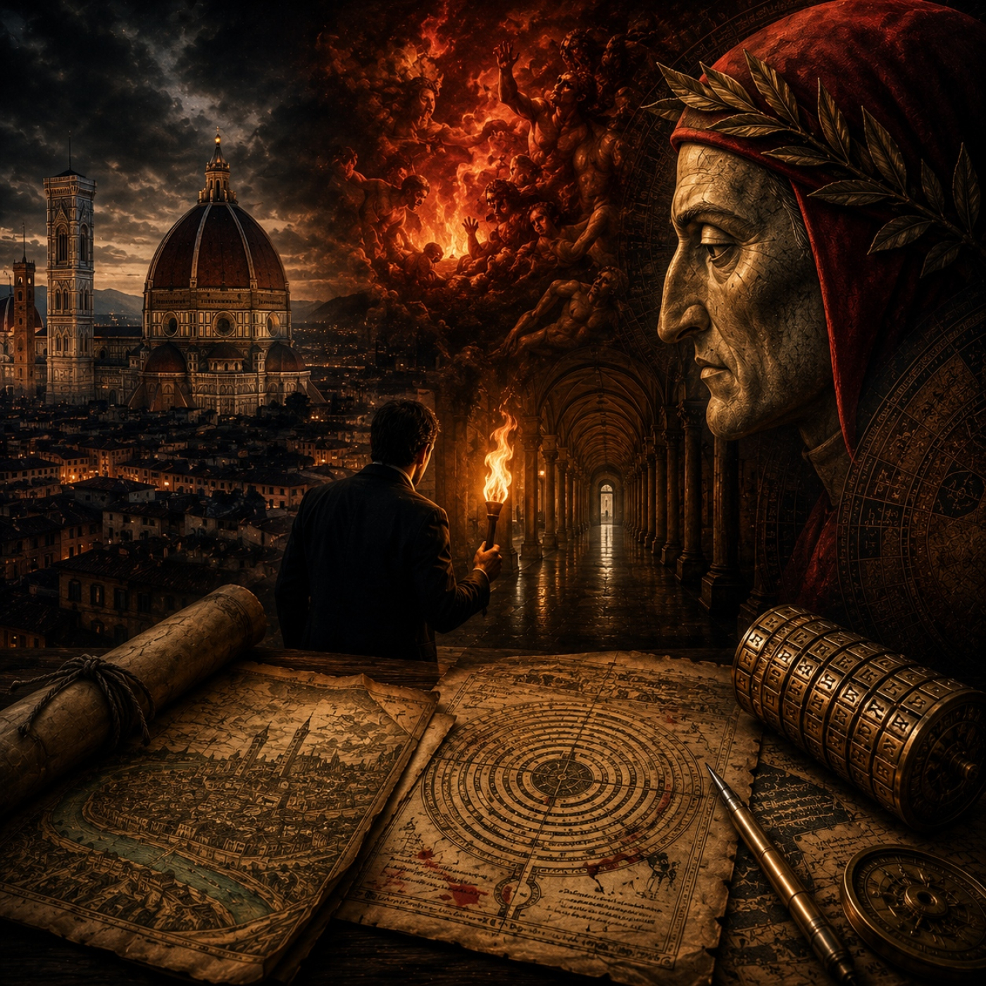 Voces del Misterio FUTURO: Inferno de Dan Brown: secretos ocultos, arte y el misterio del fin del mundo episode artwork