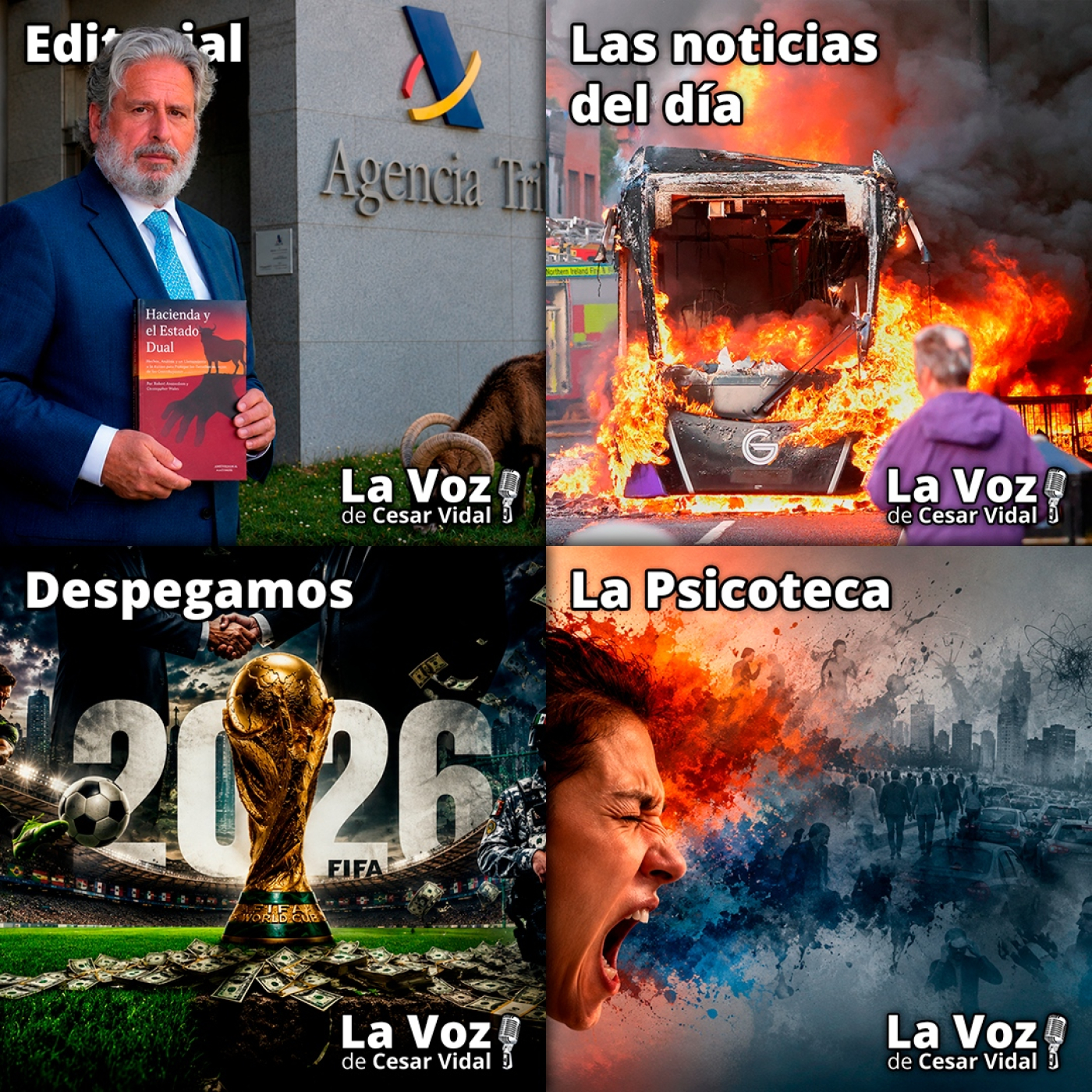 Programa Completo de La Voz de César Vidal - 10/06/26 episode artwork