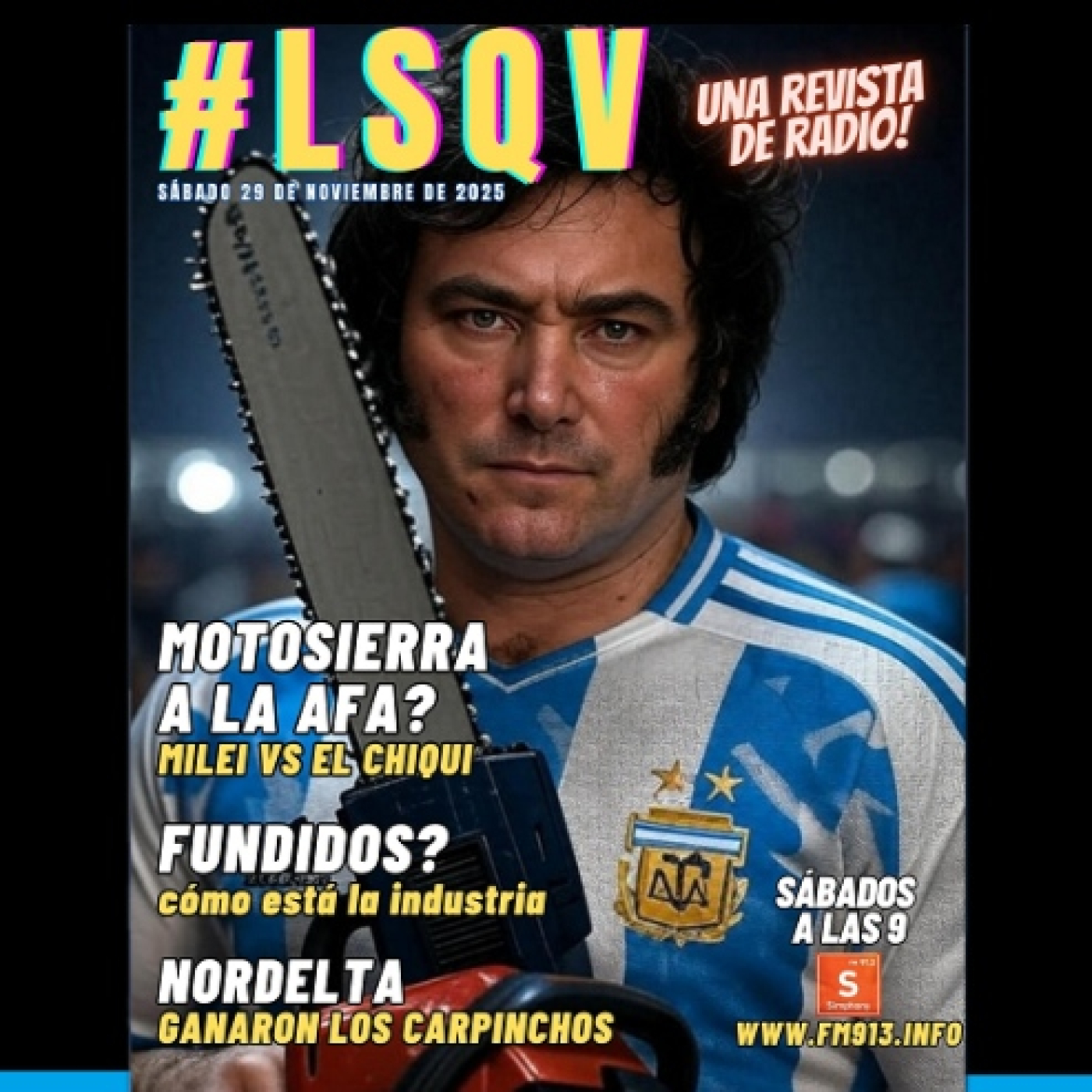 "Motosierra en la AFA?" Ya podés ver y escuchar #LSQV de hoy! episode artwork