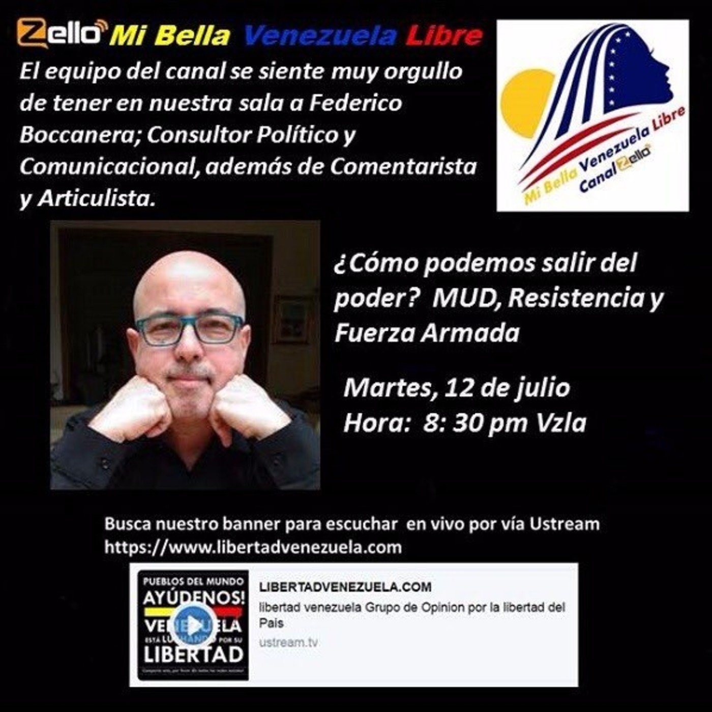 Charla con Federico Boccanera 12/07/2016