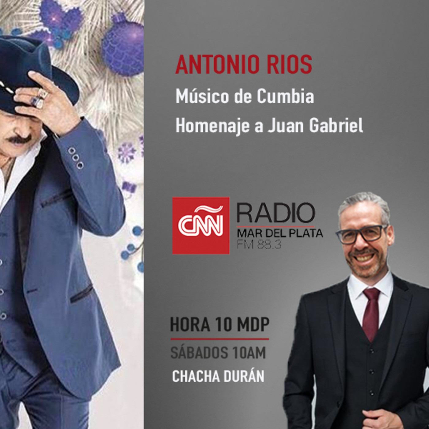 CHARLAS en La 100 y CNN Radio Argentina