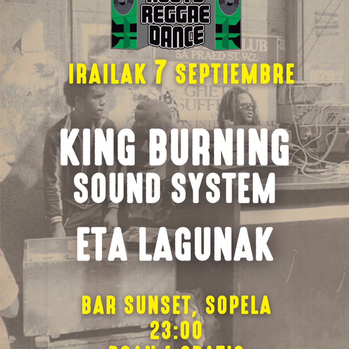 Roots Radio Reggae Burning Etxea FM SINCE 2007