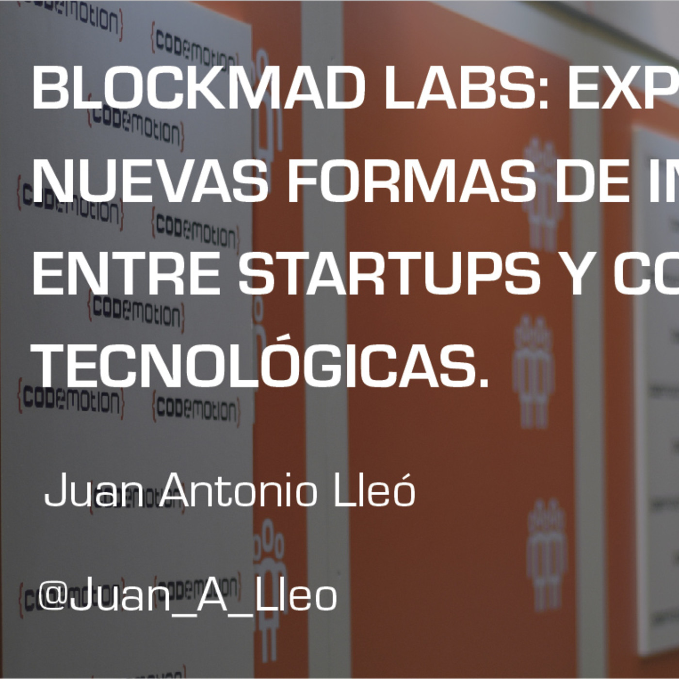 CODEMOTION 2019