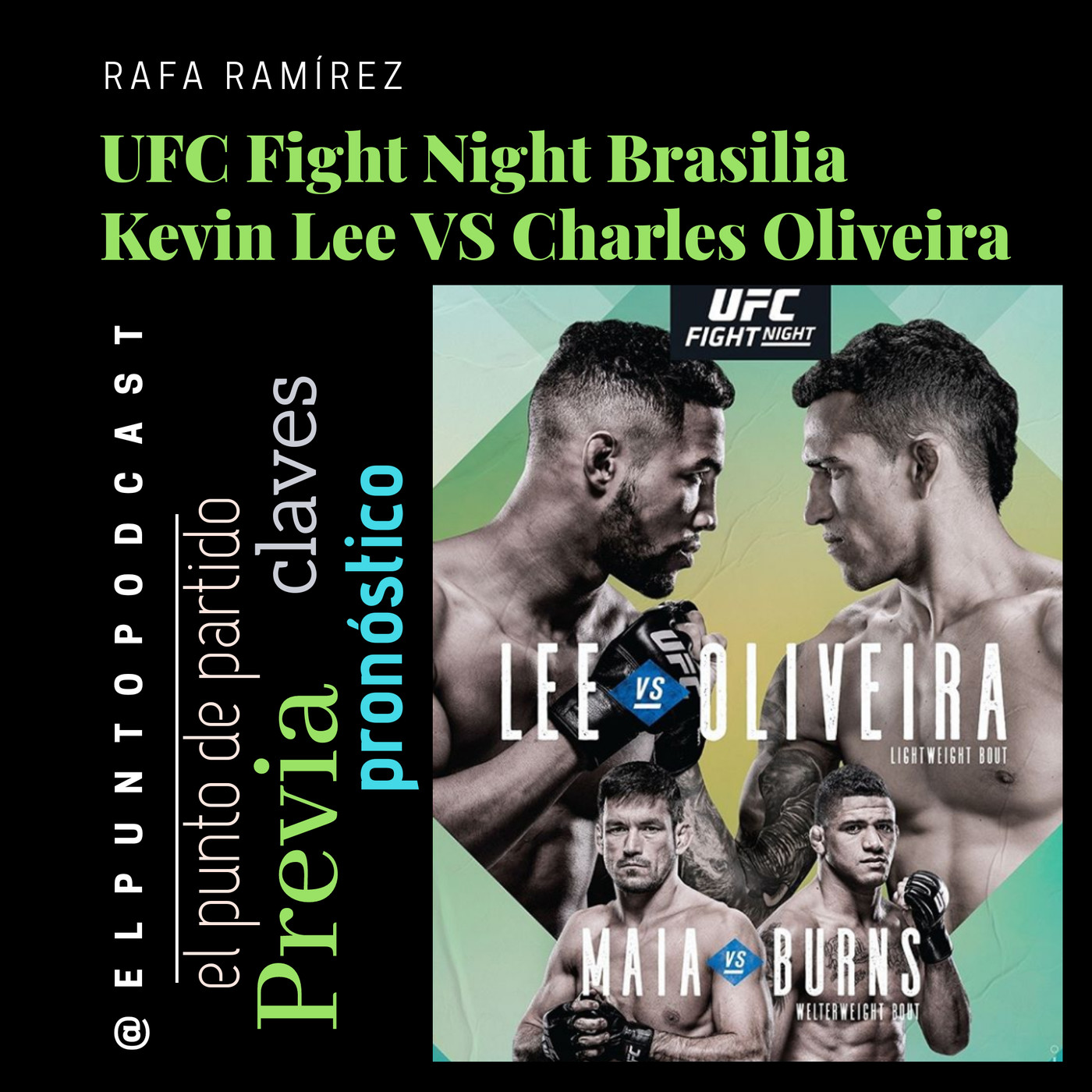 UFC Kevin Lee vs Charles Oliveira PREVIA episode artwork