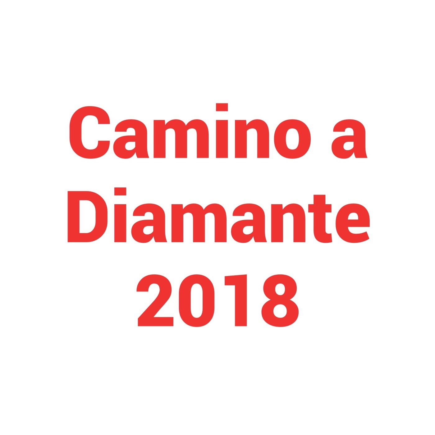 Camino a Diamante 2018