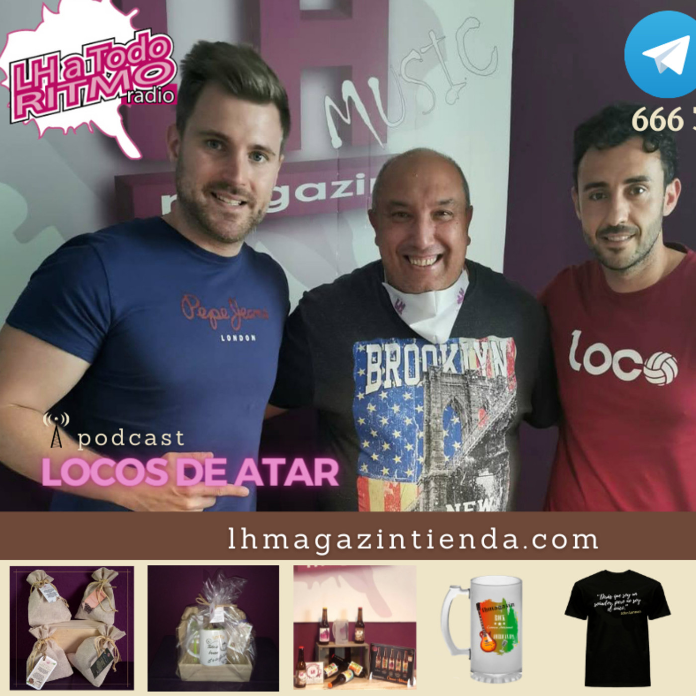 LH a Todo Ritmo - Locos De Atar visitan nuestro estudio episode artwork