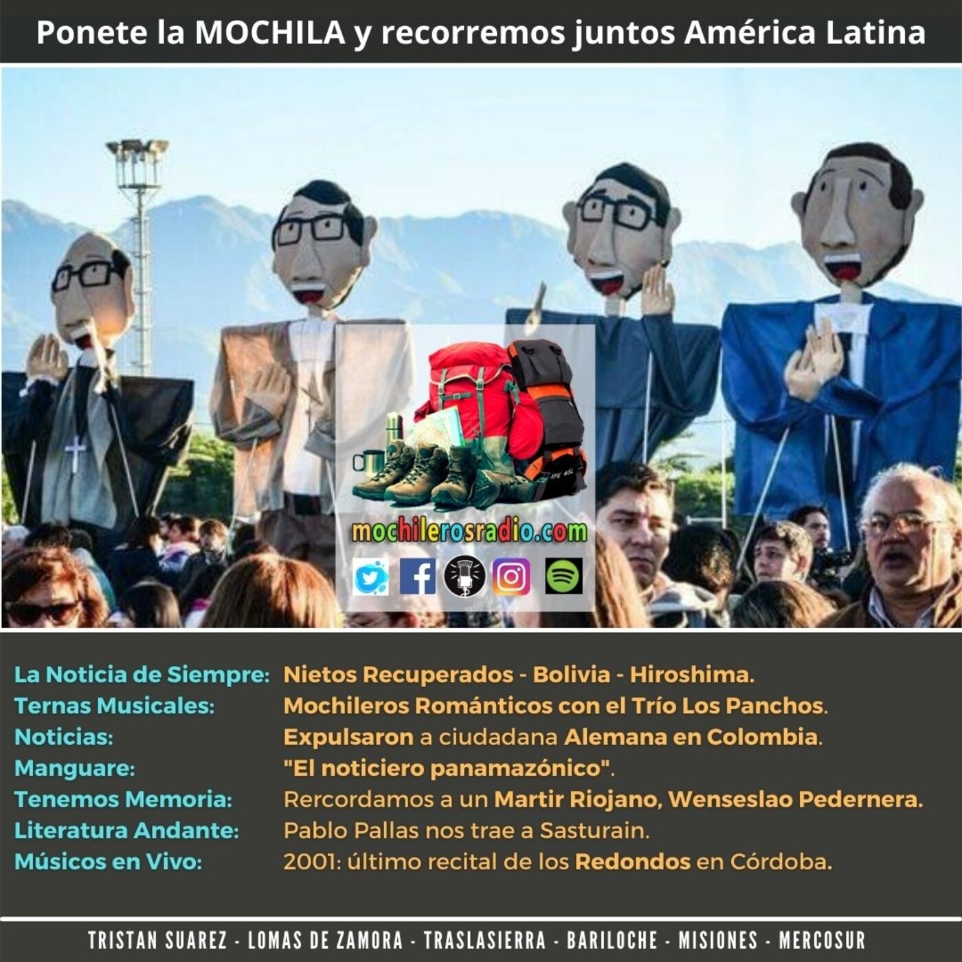 #Mochileros 263 - 6 de Agosto 2021 episode artwork