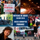 Noticias de abajo 30 noviembre 2018