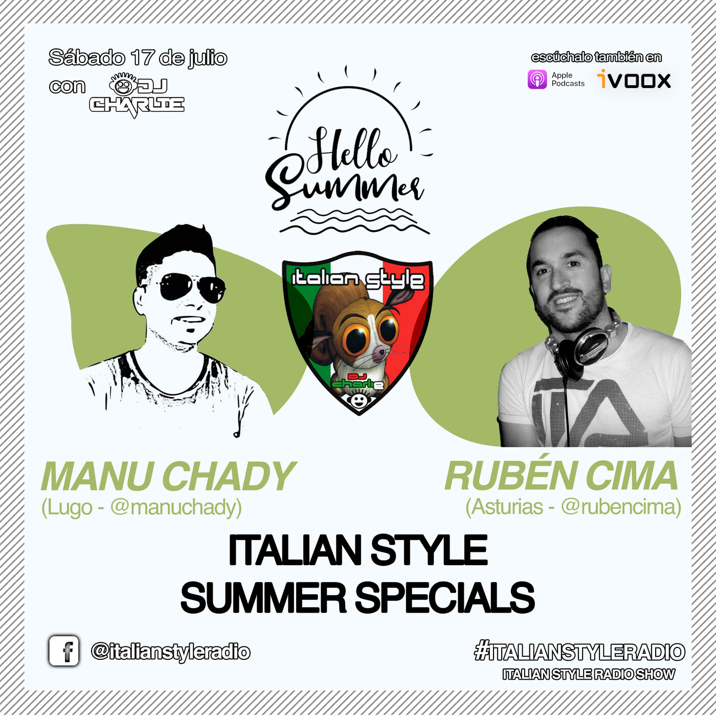 ITALIAN STYLE radio show 786 17-07-2021 episode artwork