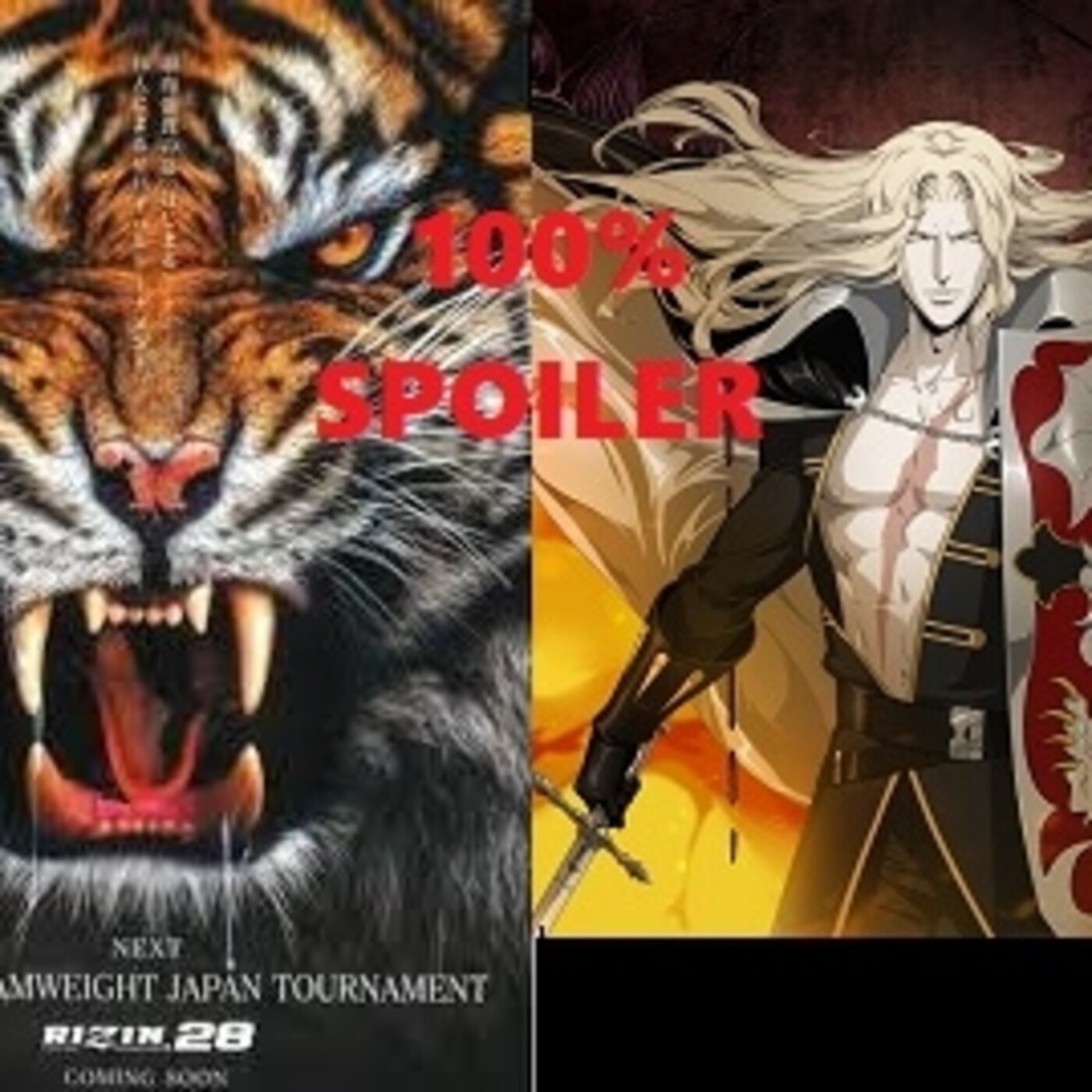 100% Spoiler 5.24. Castlevania Temporada 4 y RIZIN FF 28. episode artwork