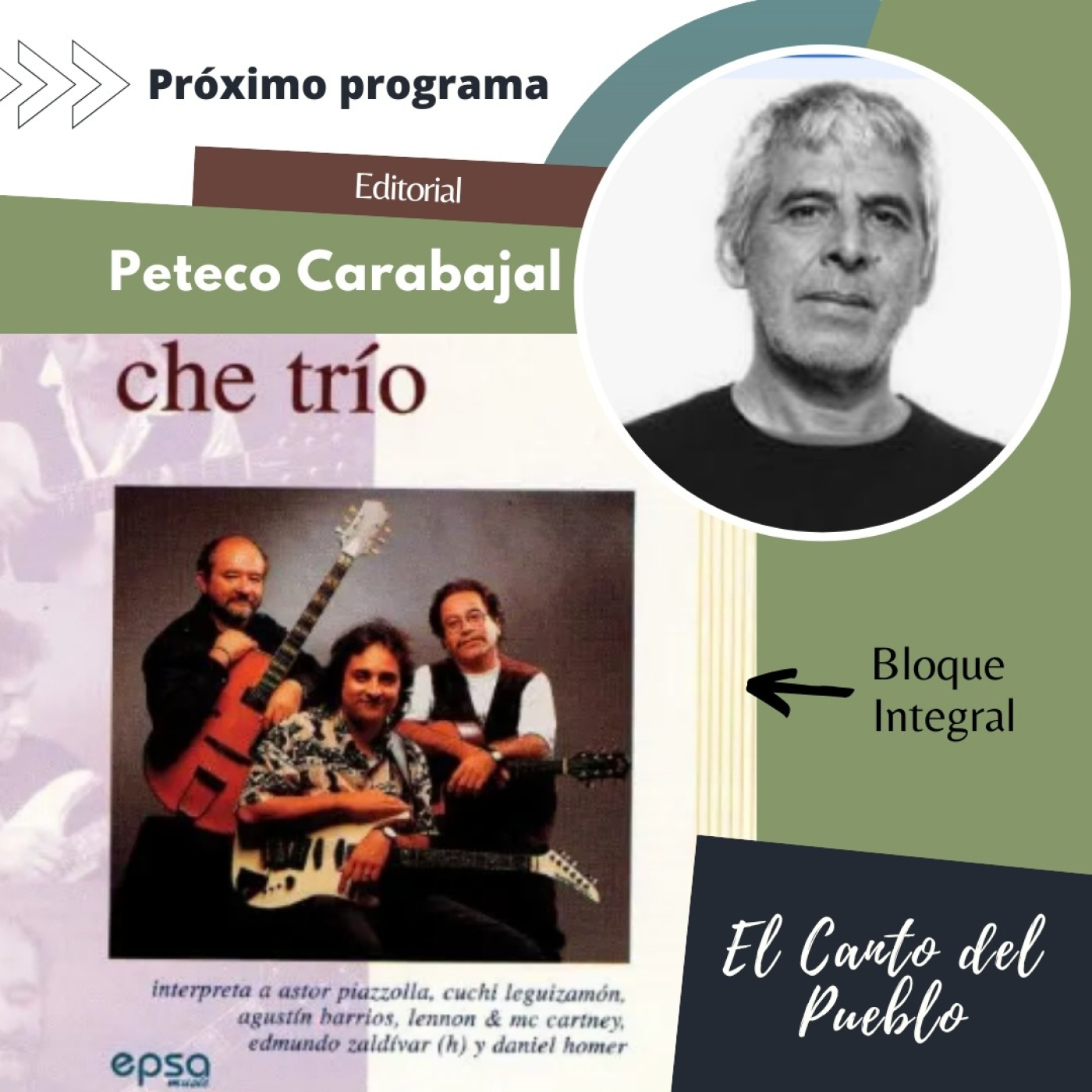 Play EL CANTO DEL PUEBLO PROGRAMA DEL 28 DE MAYO DE 2026