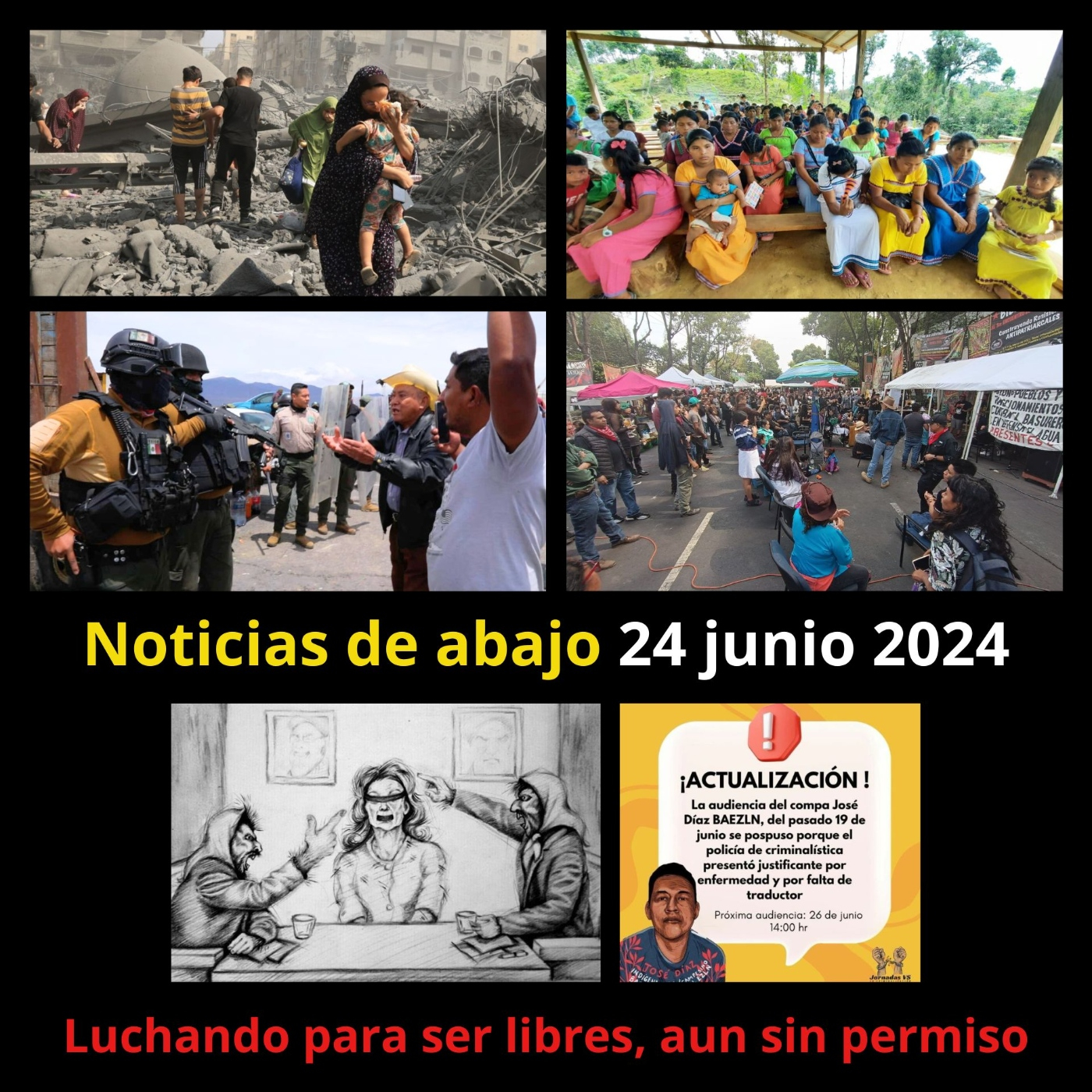 Noticias de abajo