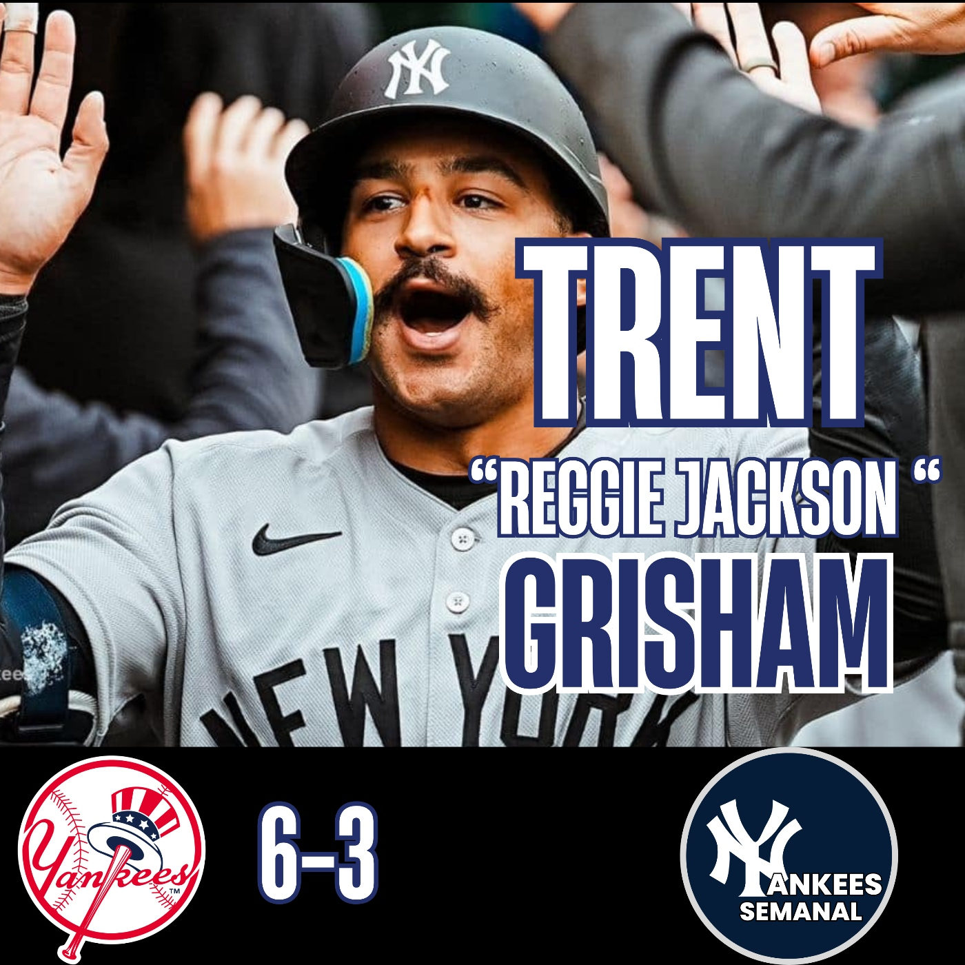 Yankees Semanal: Trent Grisham se luce, el pitcheo en la mira y las decisiones de Boone.