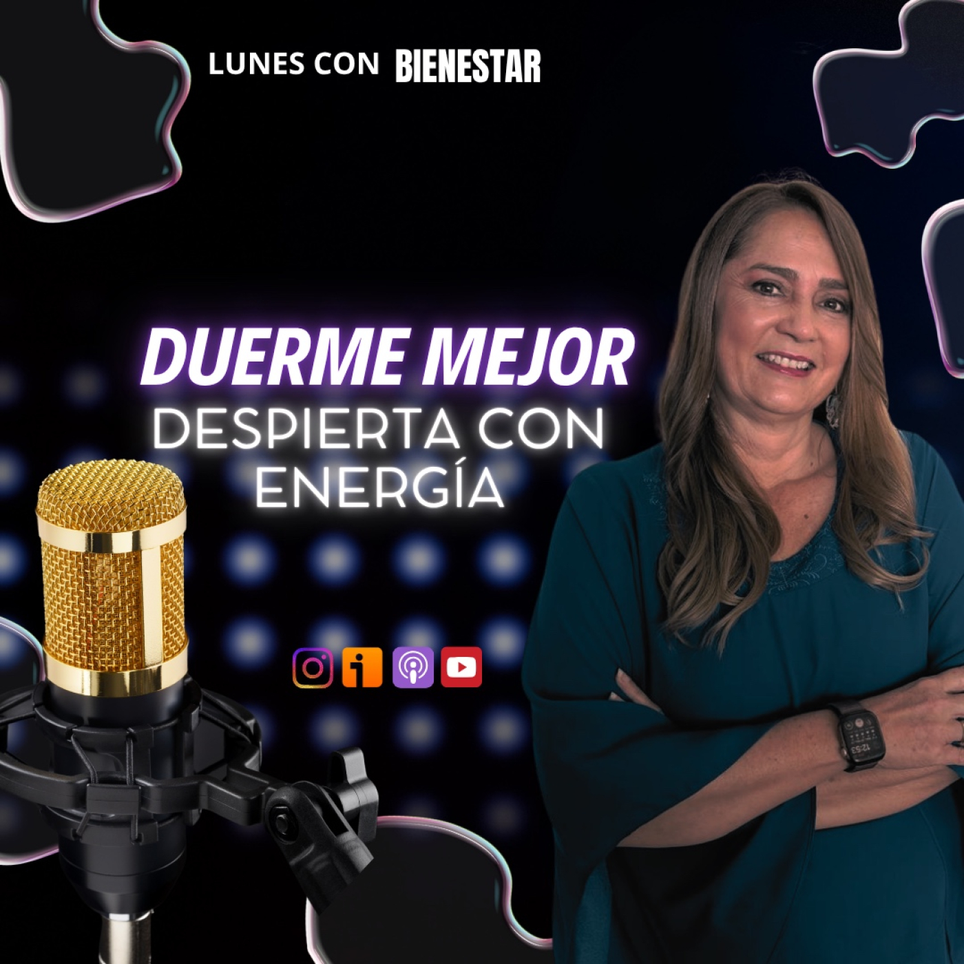 Hábitos para dormir mejor y despertar con energía | Ritmo circadiano, melatonina y salud mental episode artwork