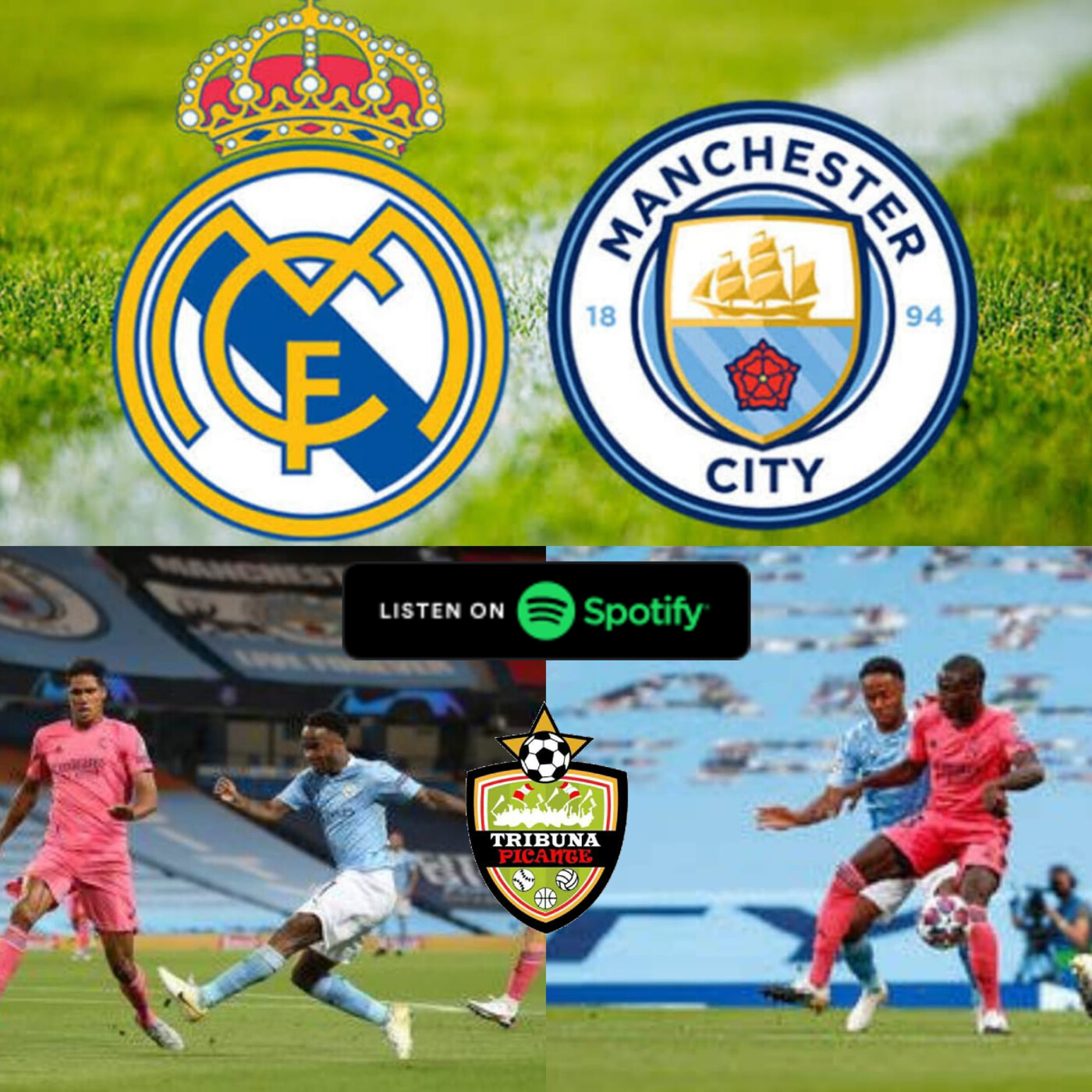 Manchester City vs Real Madrid episode artwork