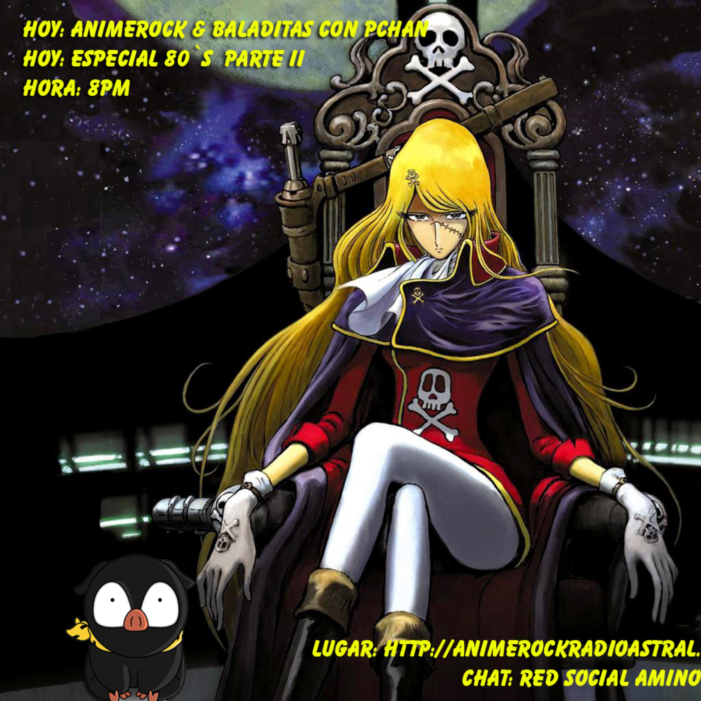 Animerock & baladitas con Pchan 3 de julio del 2017 episode artwork