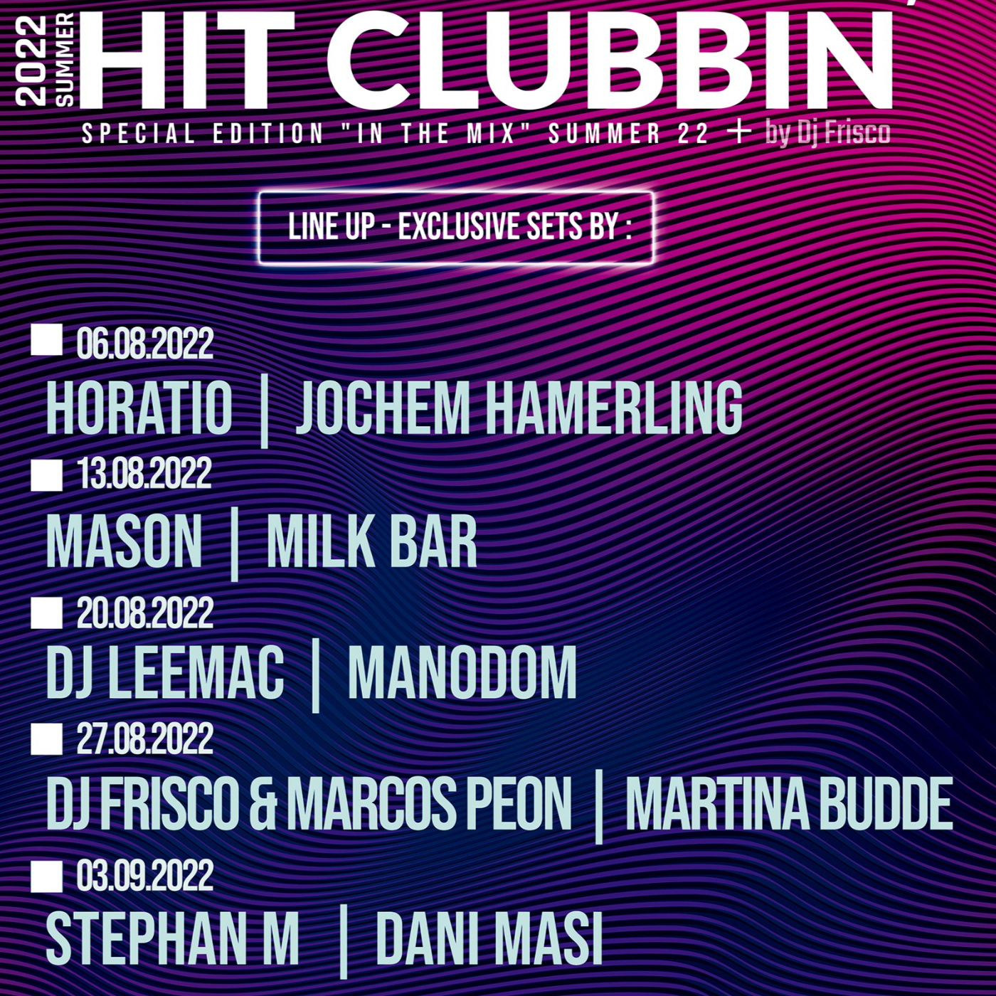 Hit Clubbin´Radio show