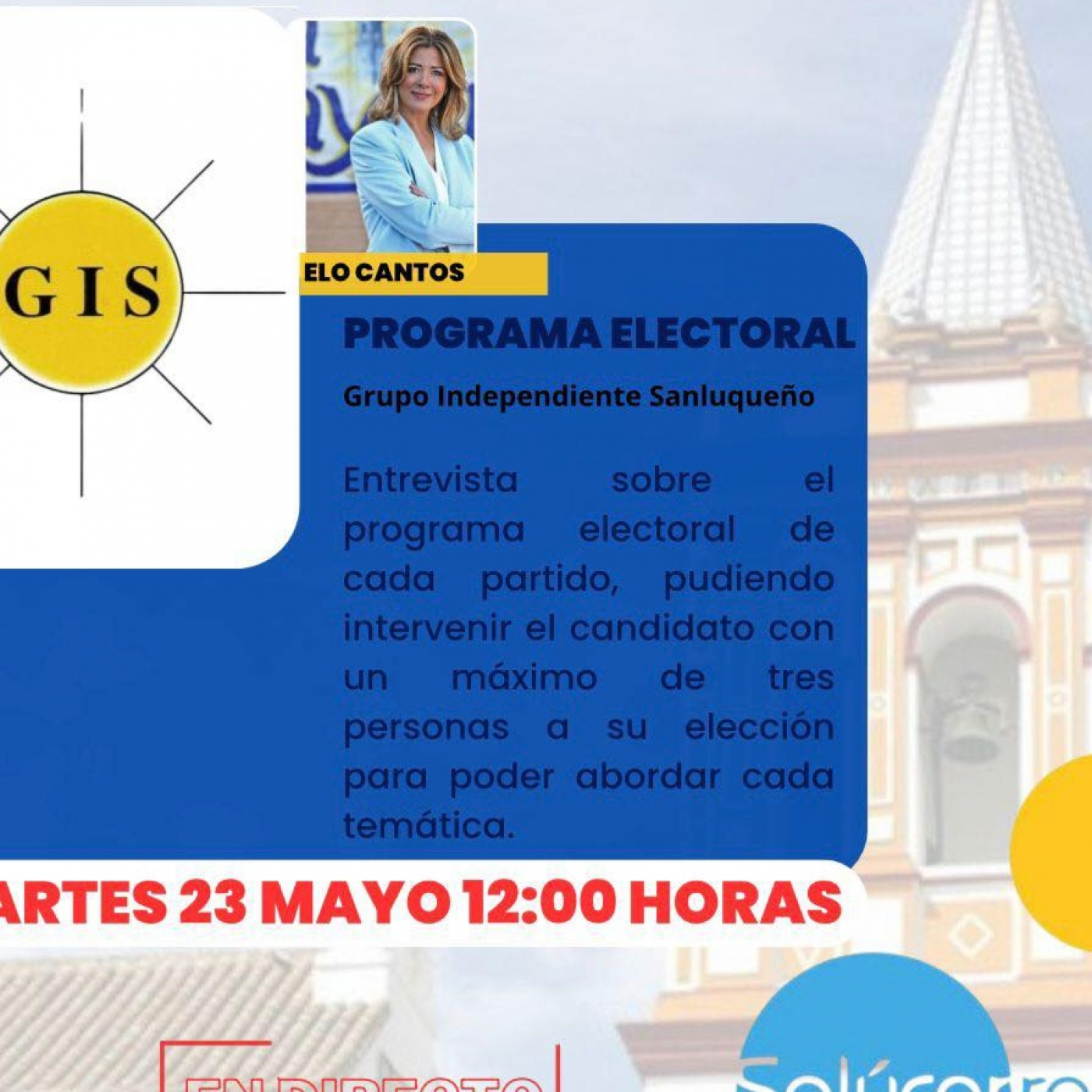 ENTREVISTA AL GRUPO INDEPENDIENTE SANLUQUEÑO (GIS): PROGRAMA ELECTORAL episode artwork