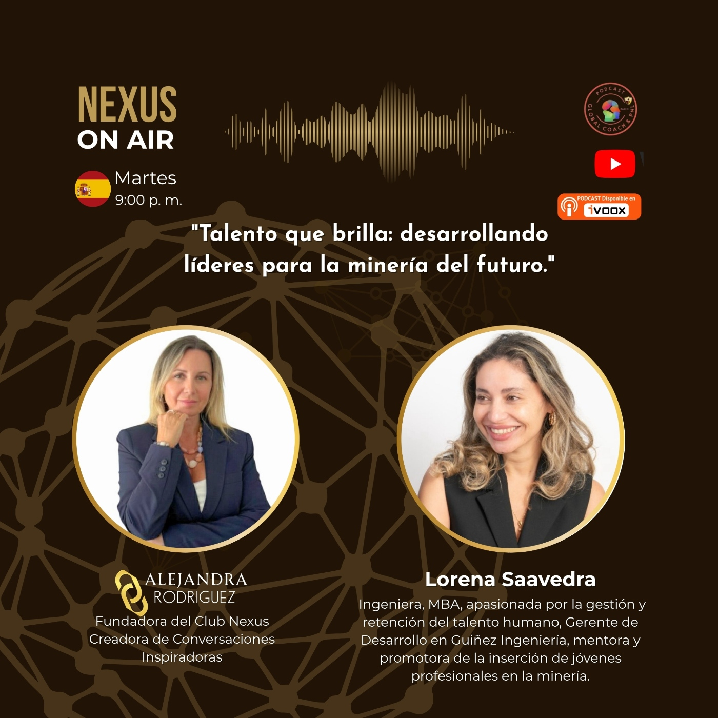 "Talento que brilla: desarrollando líderes para la minería del futuro" / Lorena Saavedra episode artwork