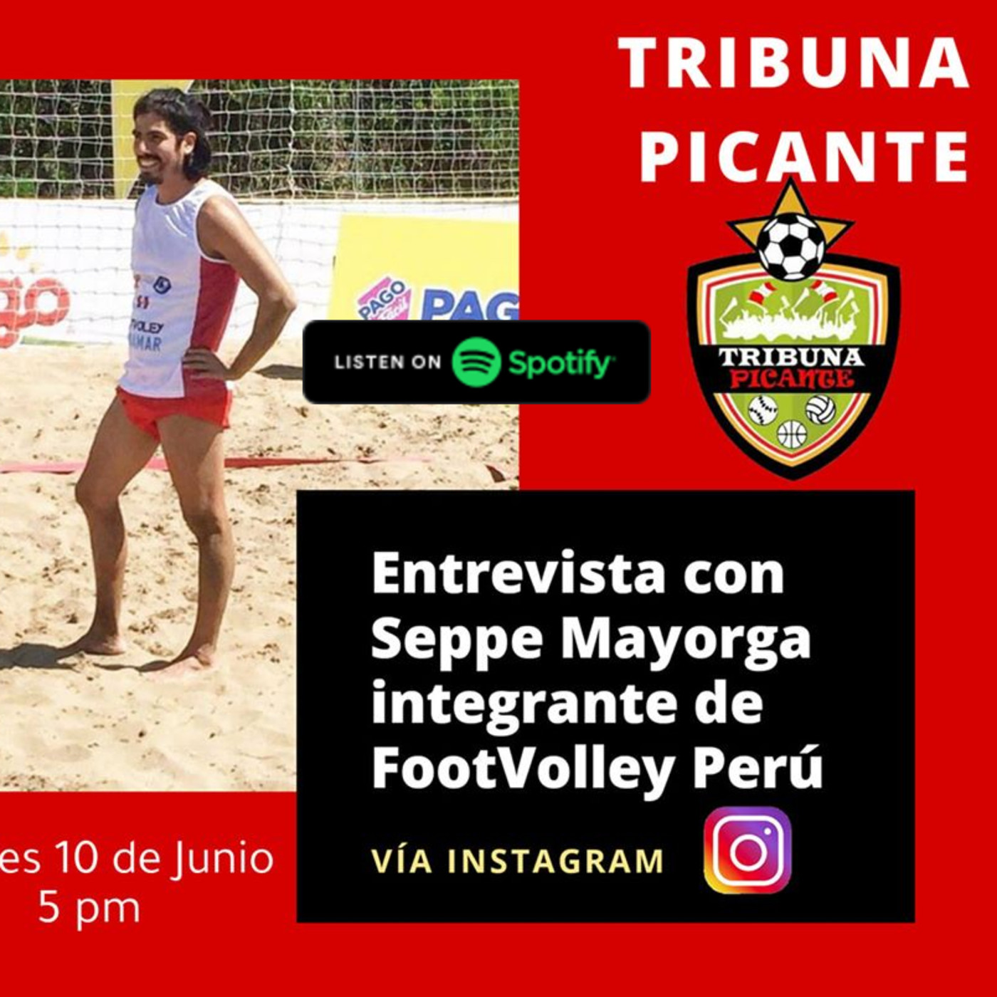 Podcast - Entrevista con Seppe Mayorga (Footvolley Perú)