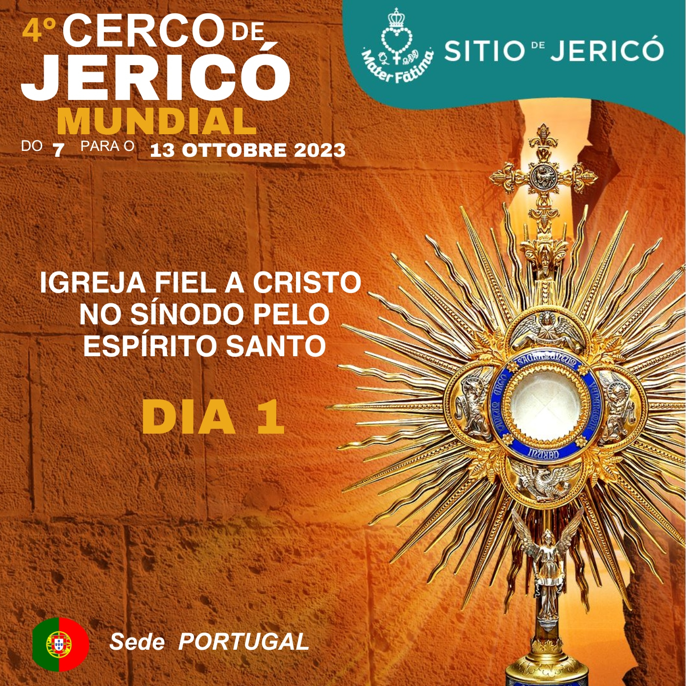 PORTUGAL - 4º CERCO DE JERICÓ MUNDIAL: DIA 1 episode artwork