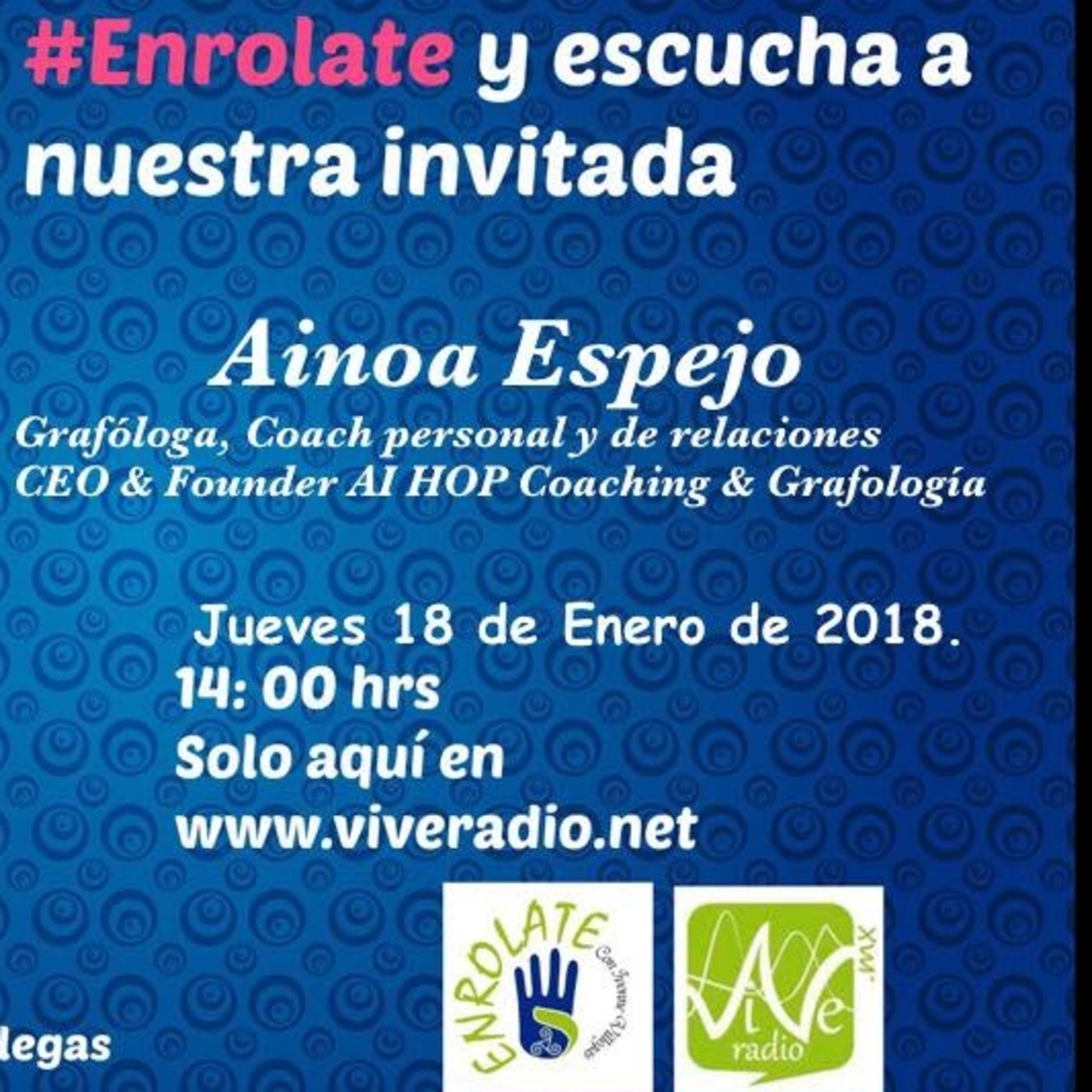 ENROLATE... con Ivonne Villegas