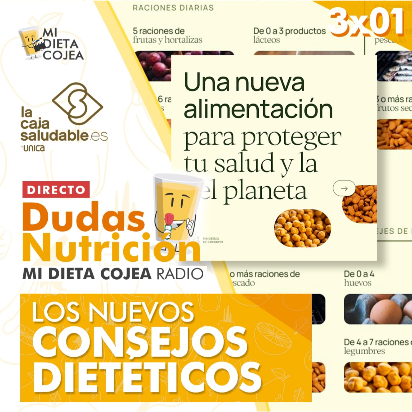 Mi Dieta Cojea radio (Nutrición y Dietética)