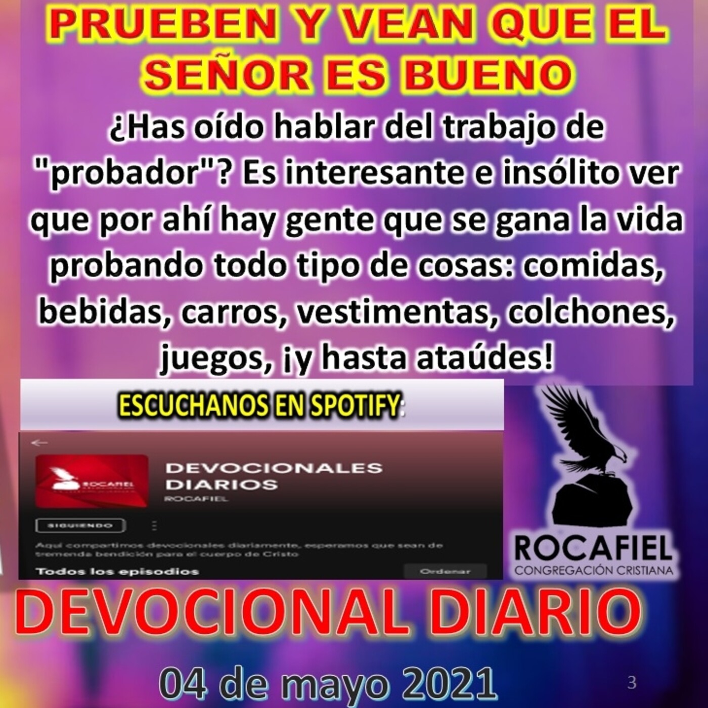 DEVOCIONALES DIARIOS