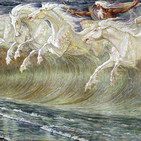 Audio poema #3. Vuelven los caballos blancos del mar