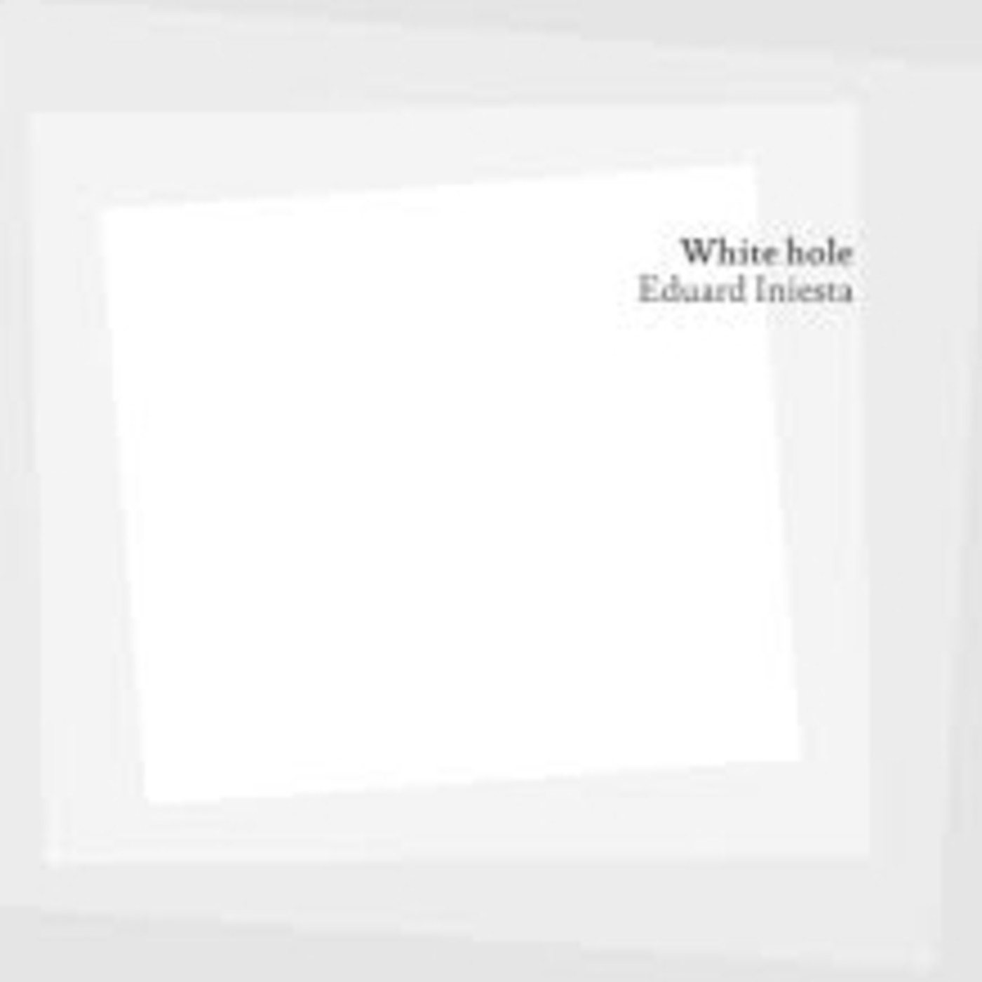 Desafinado 14 005 White Hole: Entrevista Eduard Iniesta 1a parte episode artwork