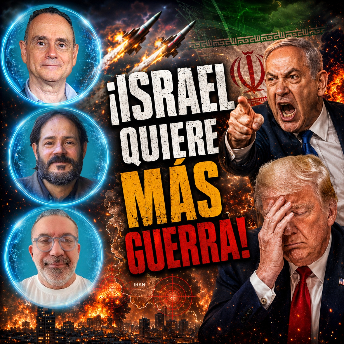 Netanyahu no permite a Trump acordar la paz con Irán episode artwork