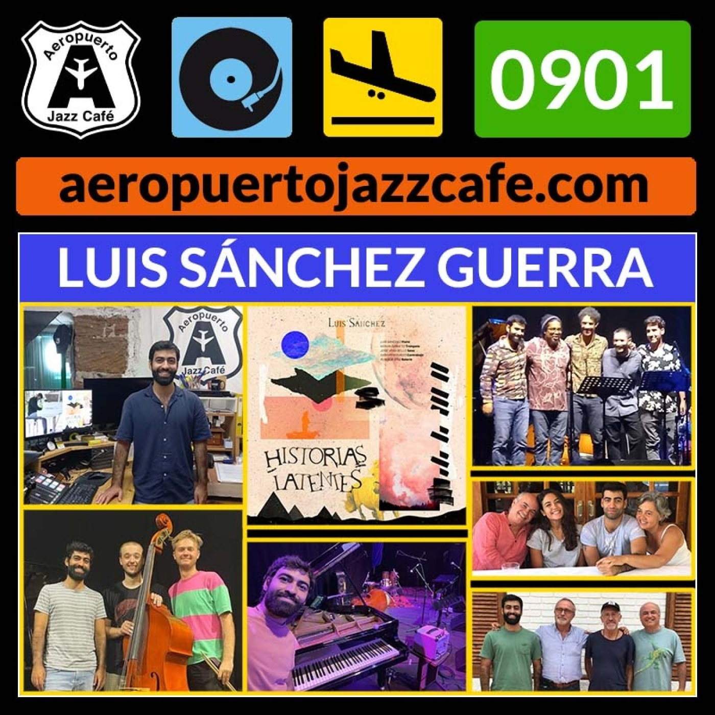 Aeropuerto Jazz Café 0901 (Luis Sánchez Guerra) episode artwork