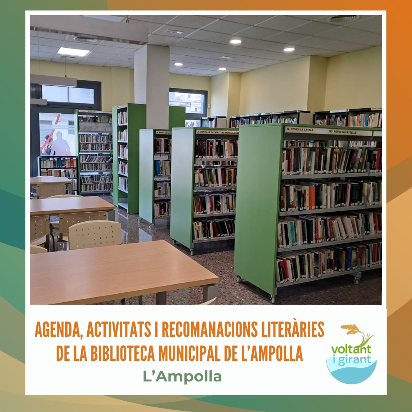 Agenda, activitats i recomanacions literàries de la Biblioteca Municipal de l’Ampolla episode artwork
