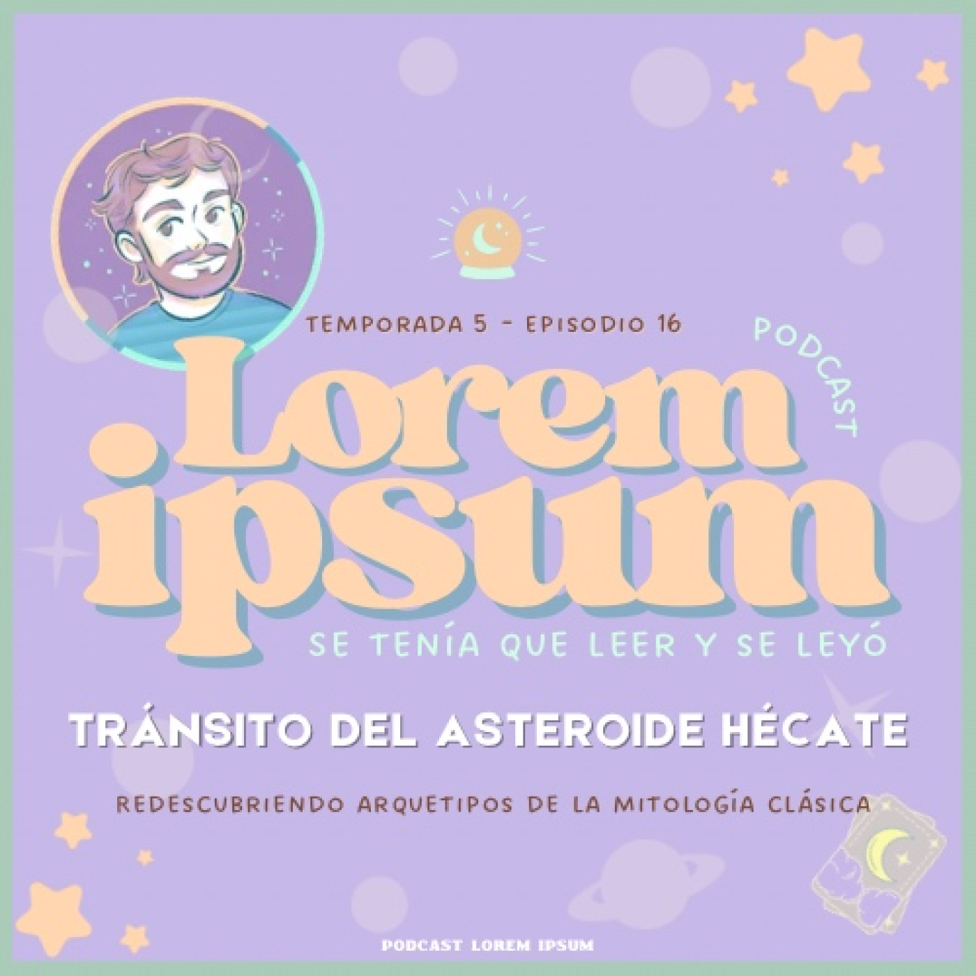 T05E16: Tránsito del Asteroide Hécate | Redescubriendo arquetipos femeninos en la mitología clásica | Movimiento #MeToo episode artwork