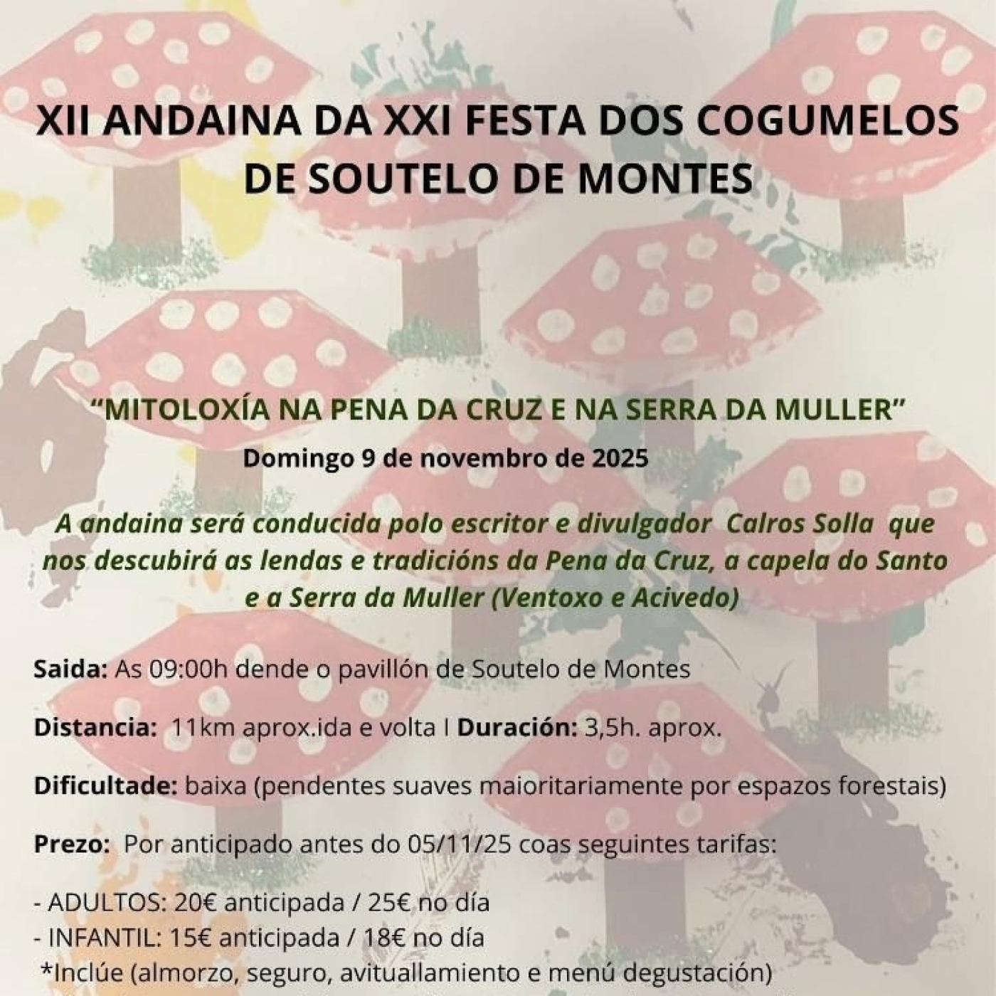 XII Andaina da XXI Festa dos cogumelos de Soutelo de Montes. Falo con Ana Doval da Asociación O Can de San Roque XII Andaina da XXI Festa dos cogumelos de Soutelo de Montes. Falo con Ana Doval da Asociación O Can de San Roque