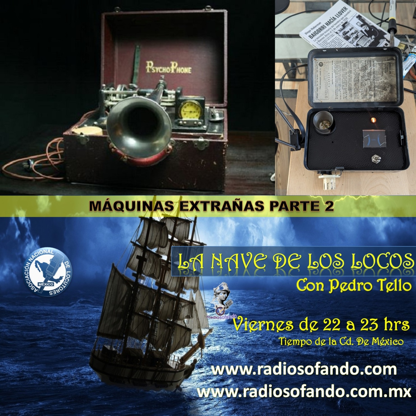 La Nave de los Locos_MÁQUINAS EXTRAÑAS 2a PARTE_16-05-25 episode artwork