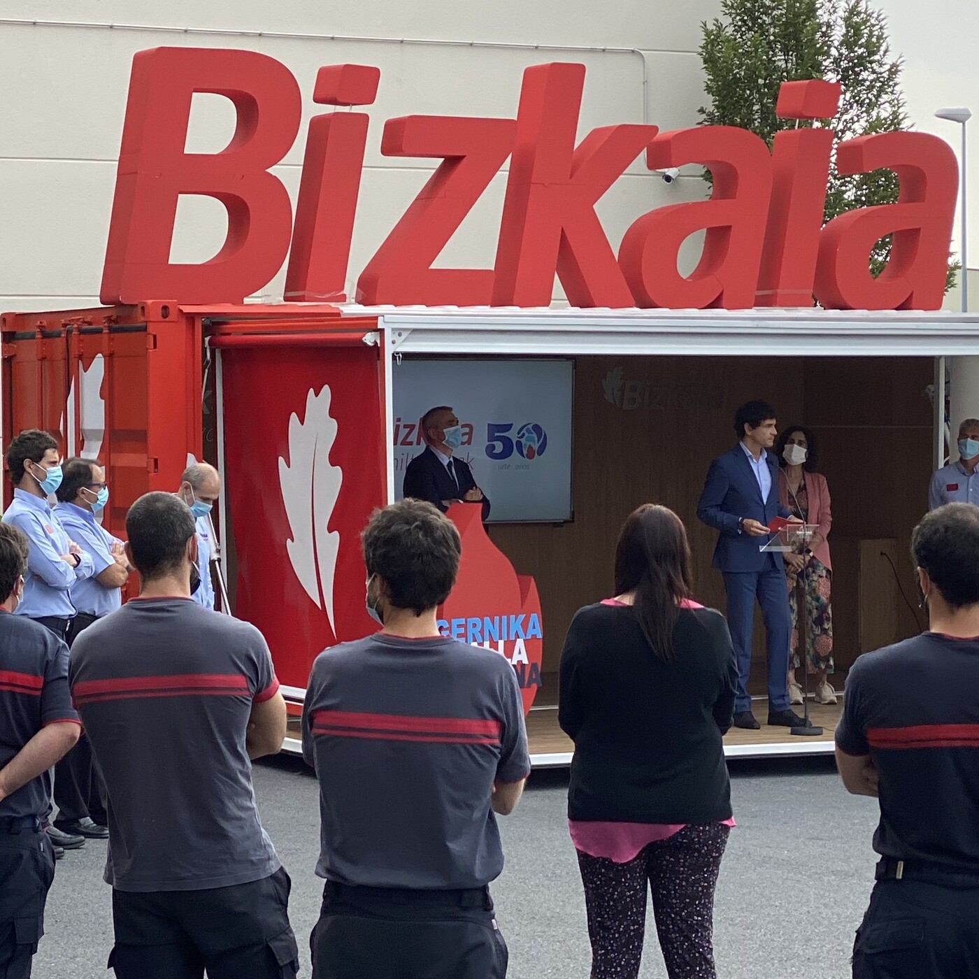 Celebramos el 50º aniversario del Servicio de Bomberos de Bizkaia