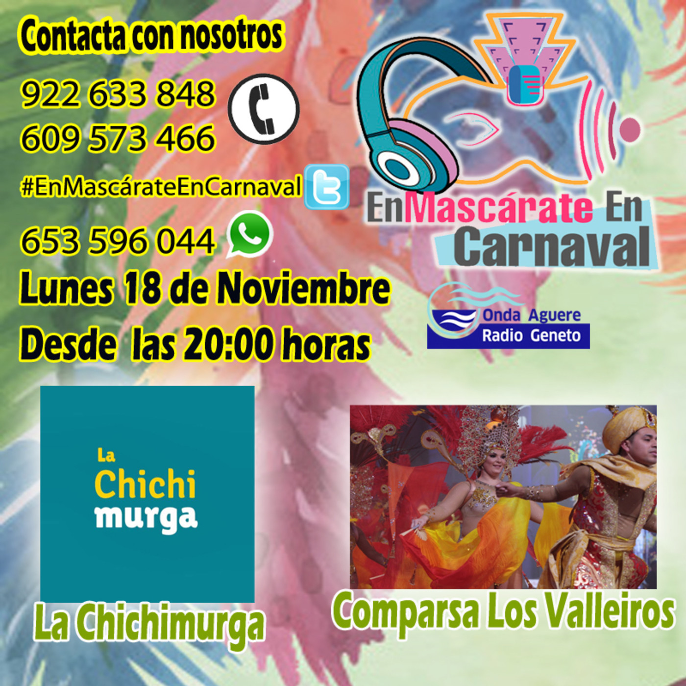 Enmascárate en Carnaval