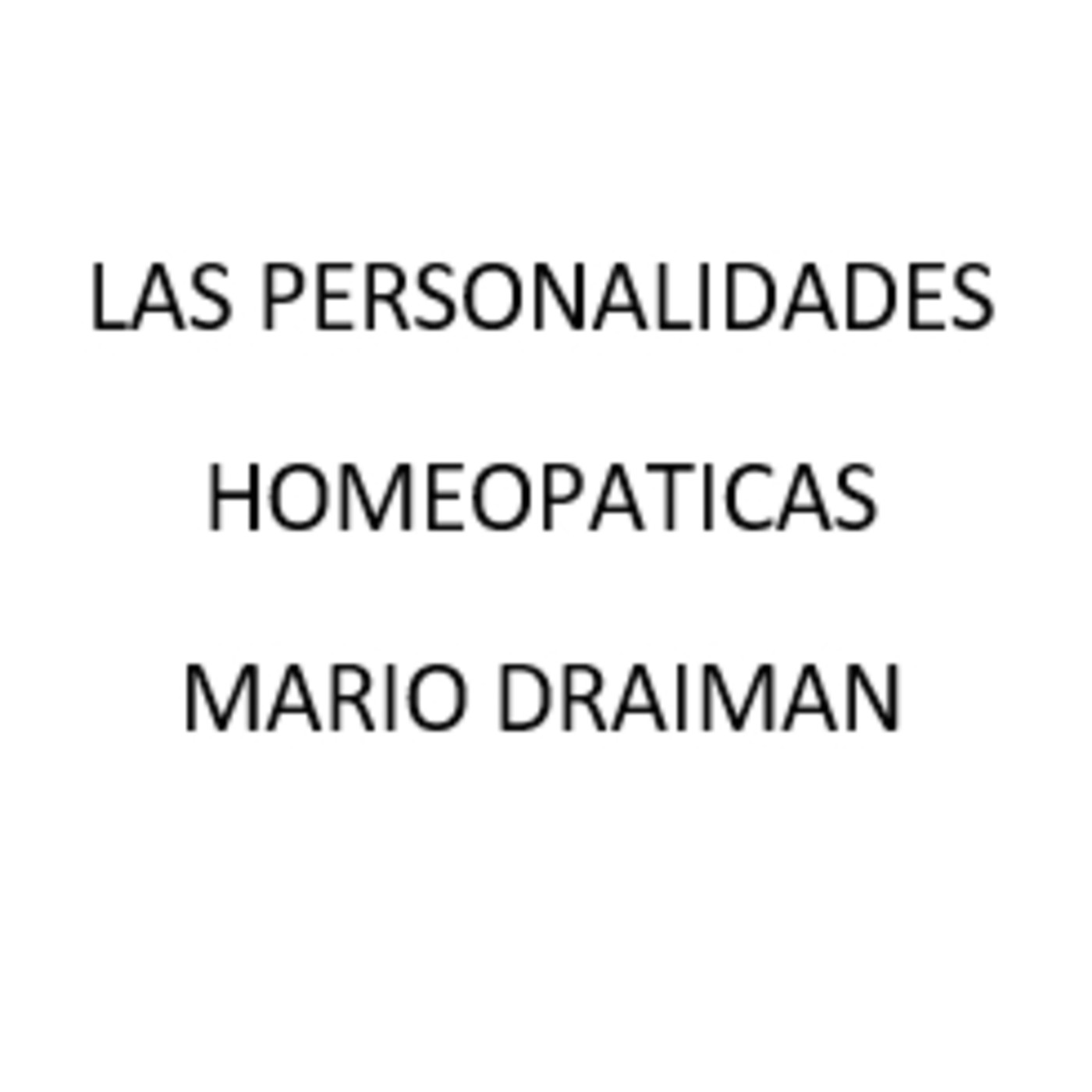 Las personalidades homeopaticas - Mario Draiman