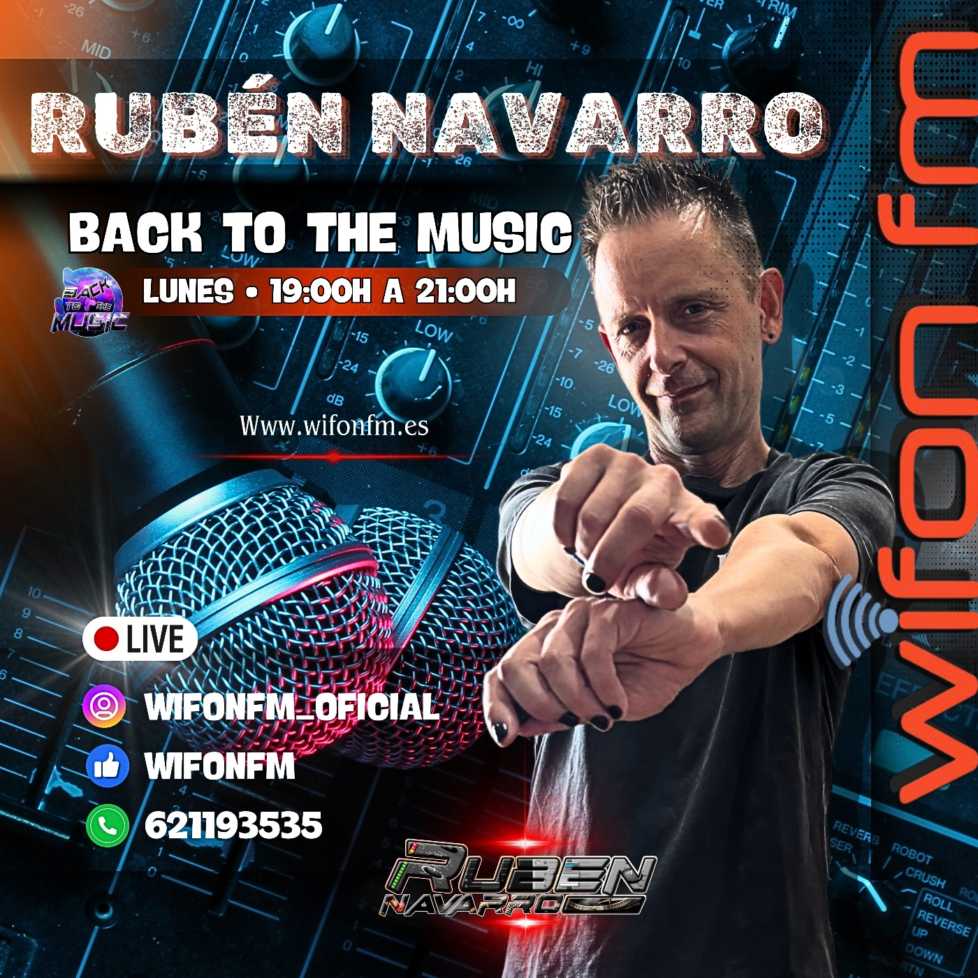 Back to the Music Temp 5 Prog 18 9/2/2026 con Ruben Navarro