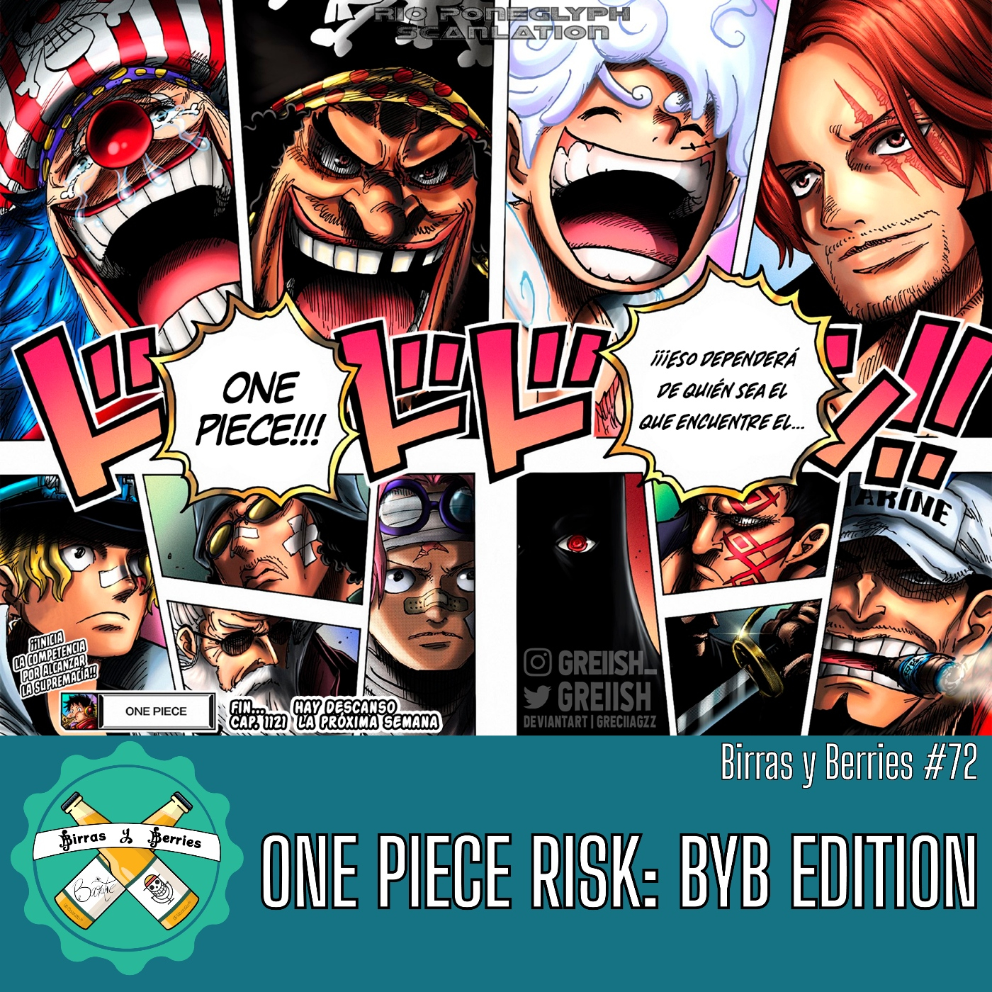 #72 | One Piece Risk: Birras y Berries edition episode artwork