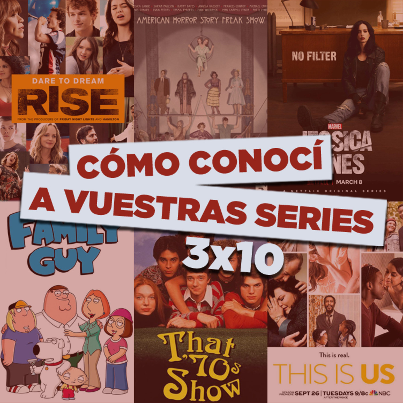 CCAVS 3x10 - Rise, Jessica Jones, Padre de Familia, This is Us y series con buena música