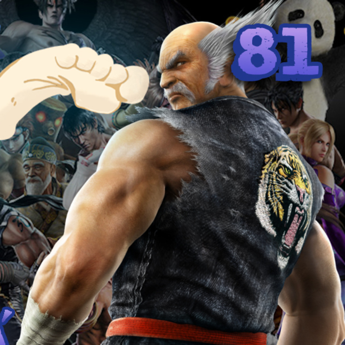Tak Tak Duken - 81 - Tekken - Cuando tu papá te tira de un barranco episode artwork