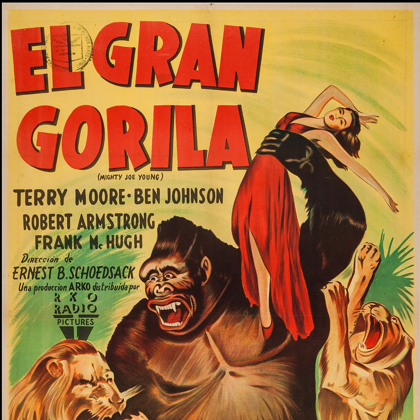 DVD y vencerás #23- El gran gorila (Ernest B. Schoedsack, 1949)