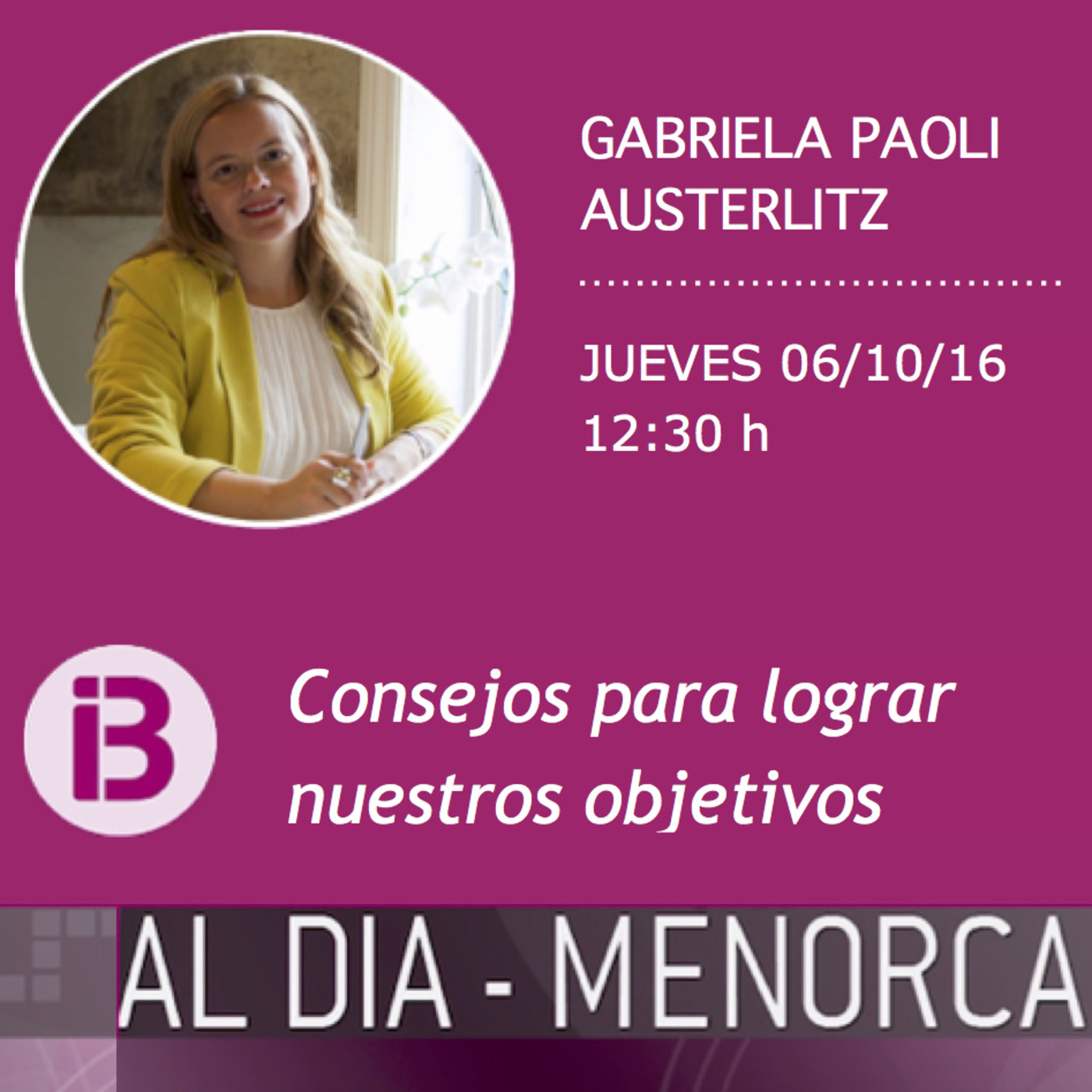 Psicologa Gabriela Paoli