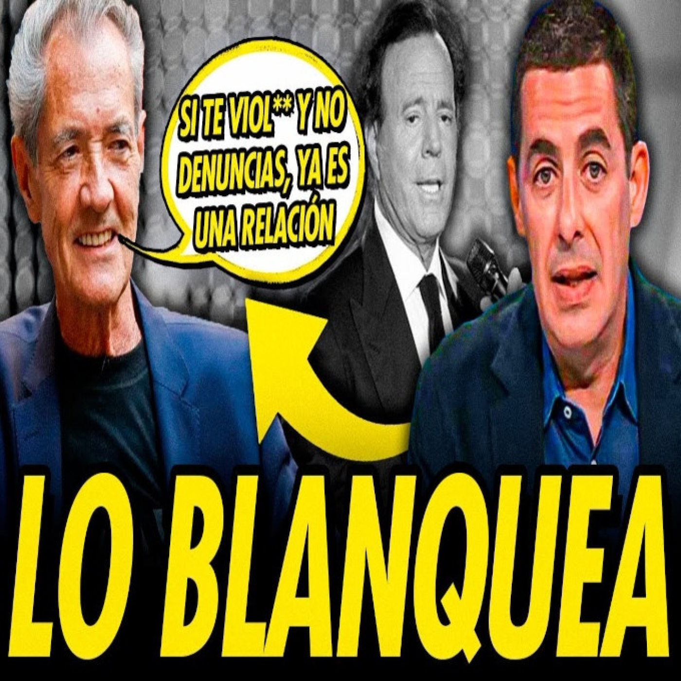 NI ANTONIO NARANJO PUEDE JUSTIFICAR LAS BURRADAS PARA DEFENDER A JULIO IGLESIAS